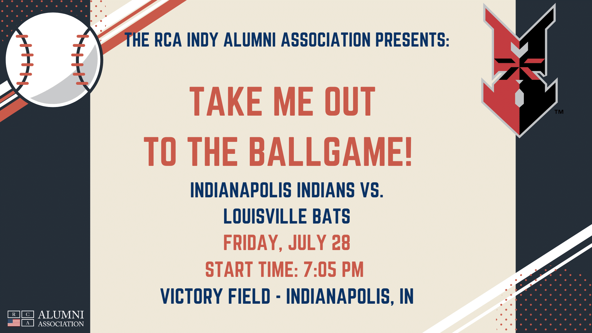 Indy's Take Me Out to the Ballgame Event Recovery Centers of America