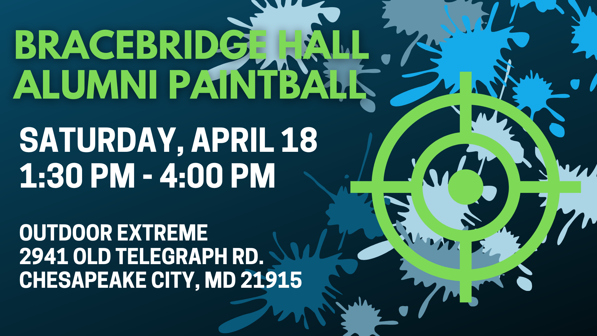 Bracebridge Hall Alumni Paintball