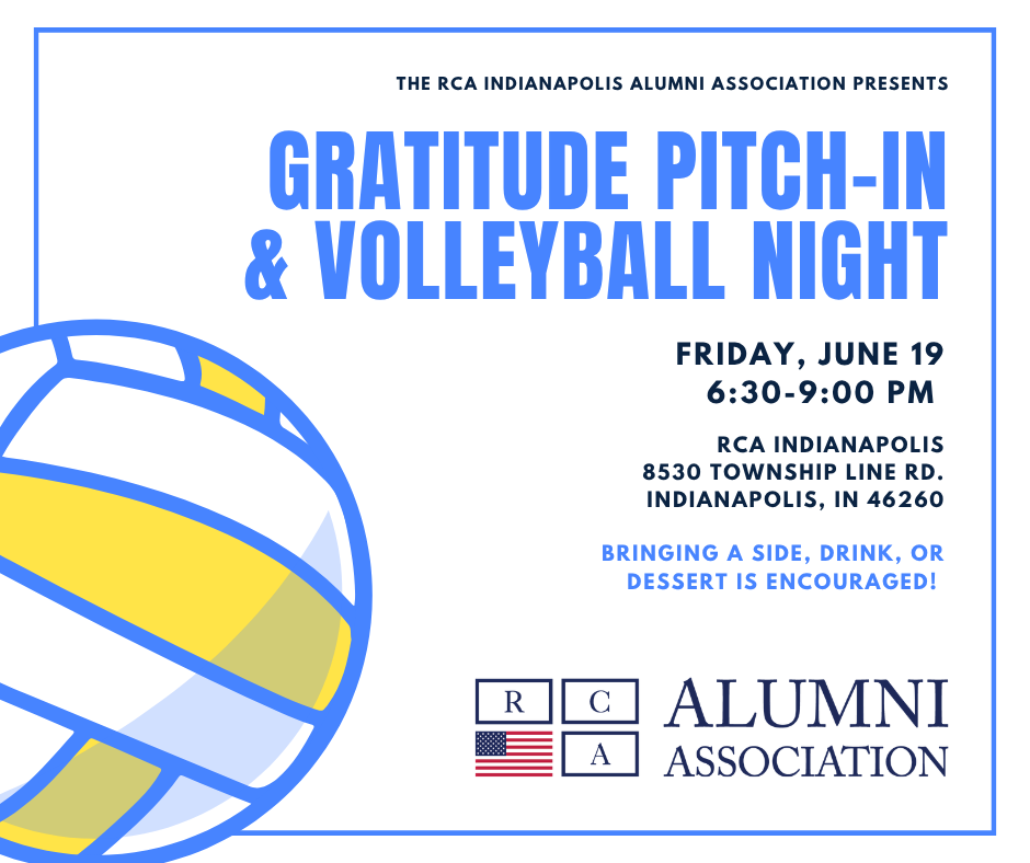 Indy Alumni Gratitude Pitch-In & Volleyball Night